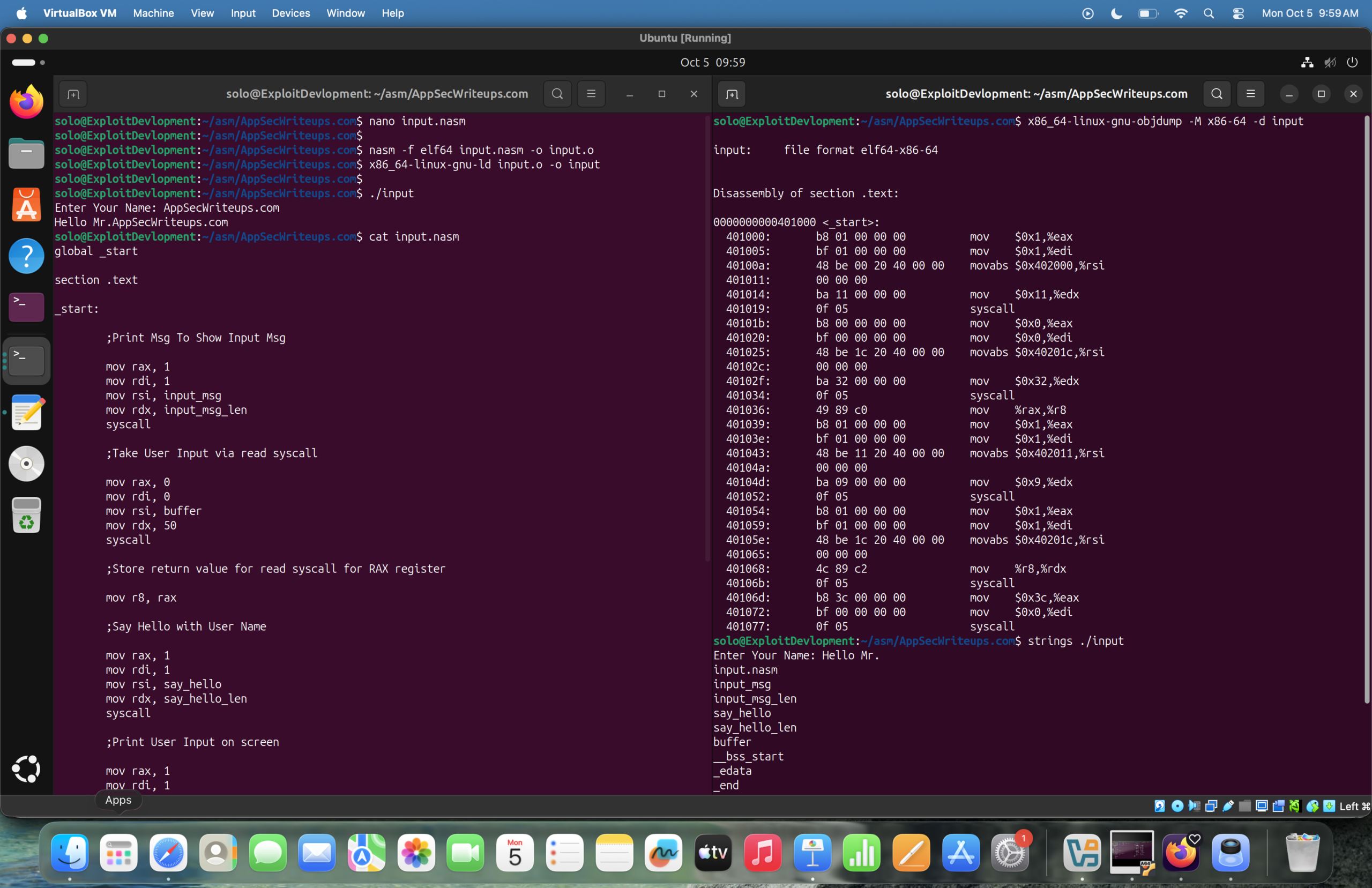 ASM[03] — [x86-64] Assembly Language: Understanding Instructions, Registers and the read Syscall
